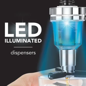 4 Bottle Led Liquor Dispenser