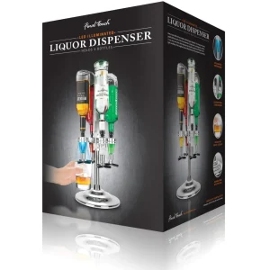 4 Bottle Led Liquor Dispenser