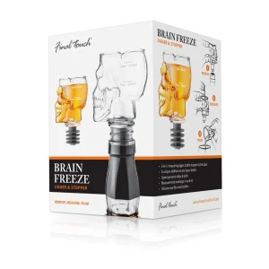 Brain Freeze Skull Jigger Stopper - Box