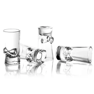 Brain Freeze Skull Shots - Set of 4