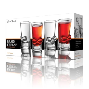 Brain Freeze Skull Shots - Set of 4