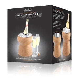 Champagne & Wine Cork Beverage Bin