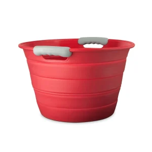 Collapsible Beverage Bin - Red