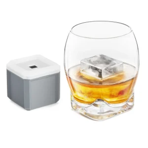 Colossal Ice Cube Whiskey Glass