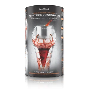 Conundrum Stainless Steel Aerator For Wine Decanters