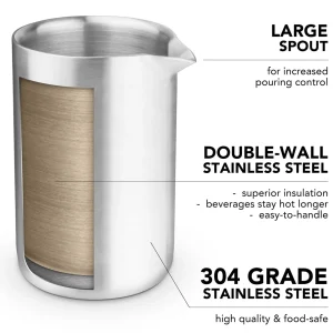 Double-Wall Frothing Pitcher