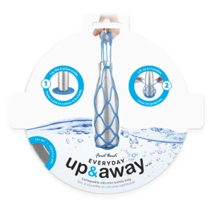 Everyday Up&Away Collapsible Silicone Bottle Bag - Grey