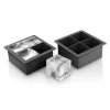 2" Extra-Large 4 Cube Ice Mould - Set of 2