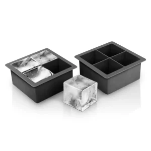 2" Extra-Large 4 Cube Ice Mould - Set of 2