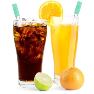 GoSip Glass Reusable Straws - Sky Blue