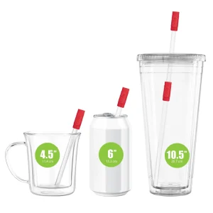 GoSip Glass Reusable Straws - Sky Blue