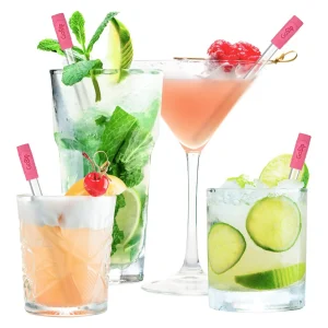 GoSip Glass Reusable Straws - Sky Blue