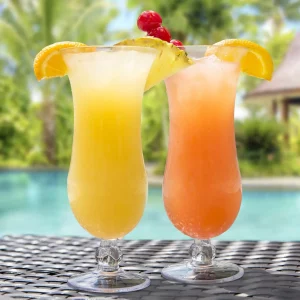 Hurricane Cocktail Glass Set - Set of 2