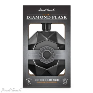 Luxe Diamond Flask - Stainless Steel