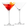Martini Lead-Free Crystal Glasses - Set of 2