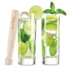 Mojito Glass & Muddler Set