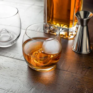 On The Rock Glass with Ice Ball Mould
