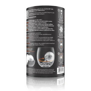 On The Rock Glass with Ice Ball Mould