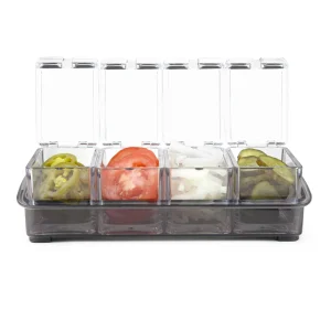 5 Piece Garnish Bar Caddy