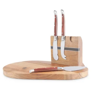 5 Piece Magnetic Cheese Board Set