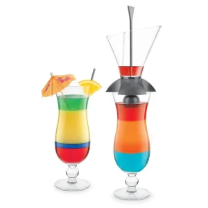 Rainbow Cocktail Layering Tool Set