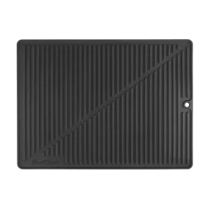 Silicone Glass Drying Mat - Black