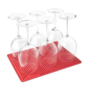 Silicone Glass Drying Mat - Black