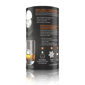 Silicone Ice Ball Mould - 2 Pack