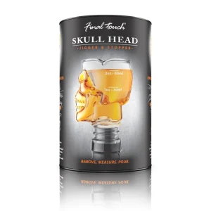 Skull Head Jigger Stopper - Tube