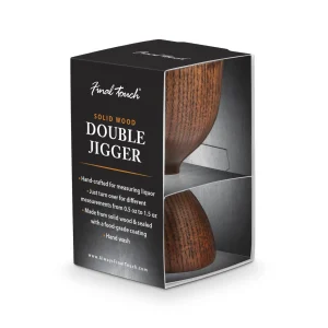 Solid Wood Double Jigger