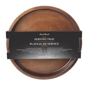 Solid Wood Serving Tray - 33 cm