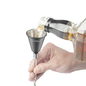 Spoon & Strainer with Built-in Jiggers