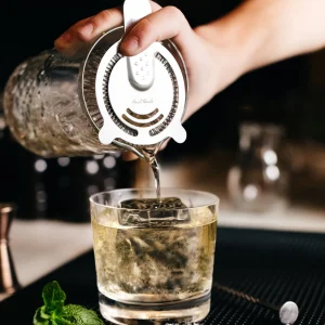 Stainless Steel Hawthorne Cocktail Strainer