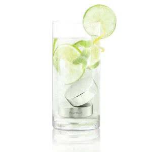 Stainless Steel Puck Chillers - Set of 2