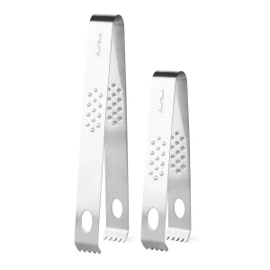 Stainless Steel Tongs Set - Set of 2 - 5.5" & 7"