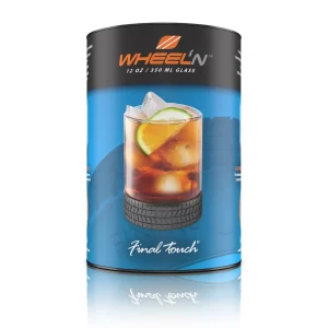 Wheel'n 12 oz / 350 ml Racing Tire Glass